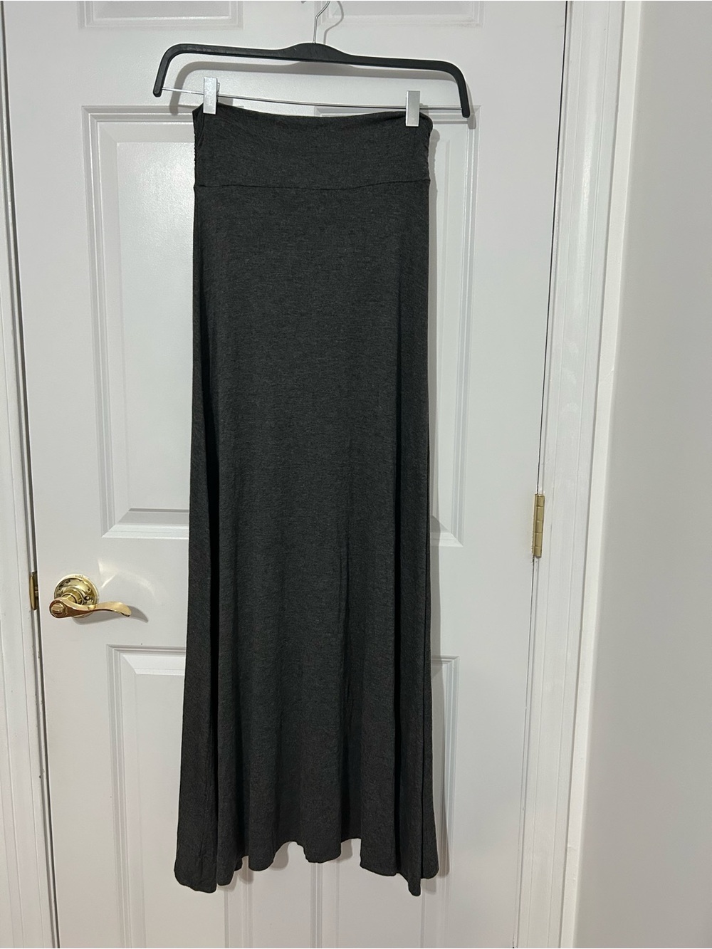 Grey maxi skirt